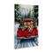 Stupell Industries Golden Pups Christmas Truck Canvas, design by Petal Prints Design